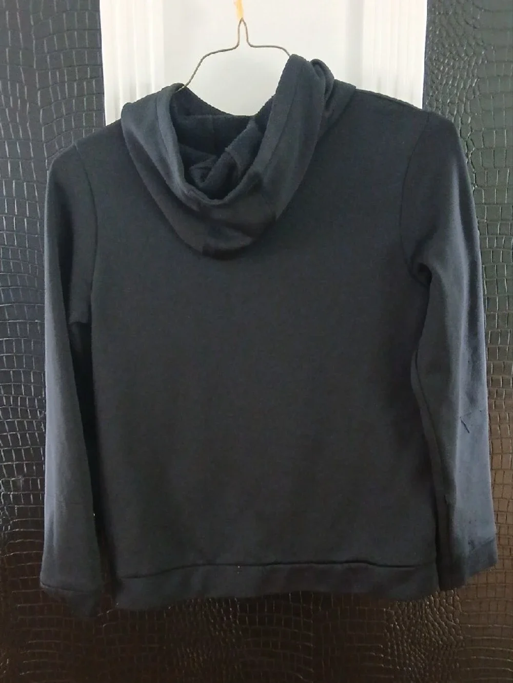 Under Armour Kids Black Hoodie with Red Graphic Logo